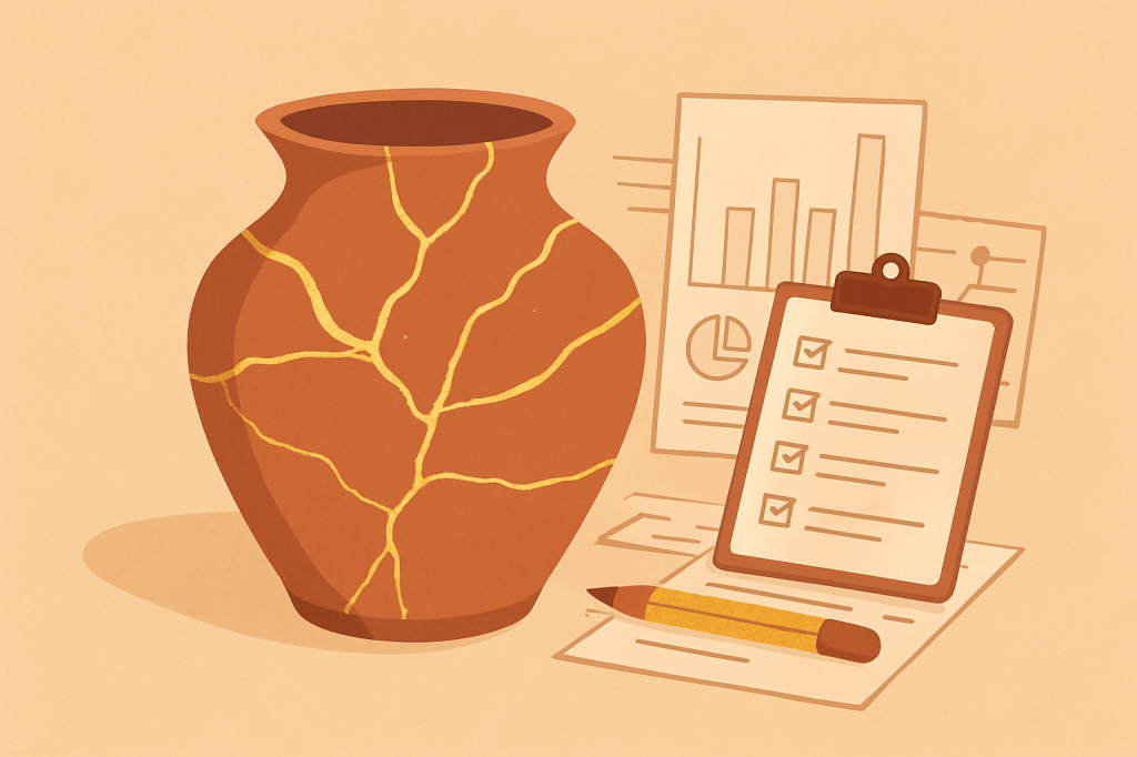 Kintsugi e lavoro: come trasformare le crepe in opportunità di&nbsp;crescita